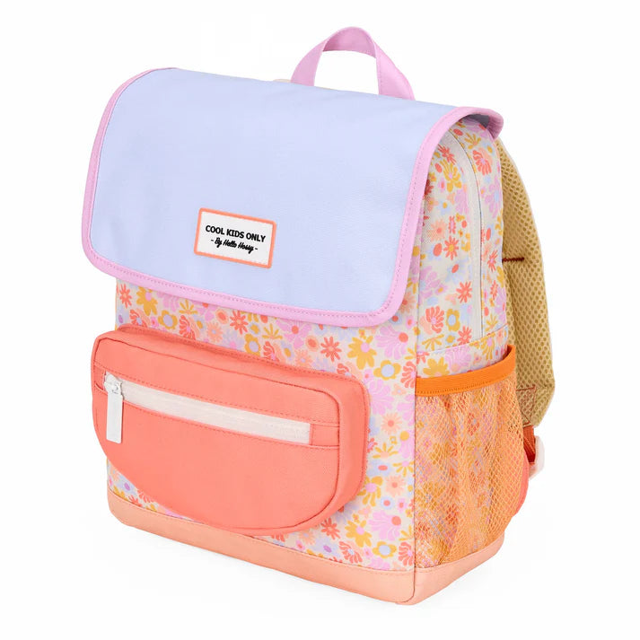 Mochila infantil Retro Flowers