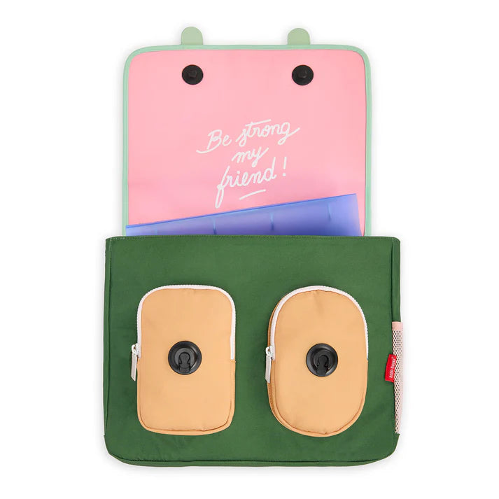 Mochila escolar mini chicle