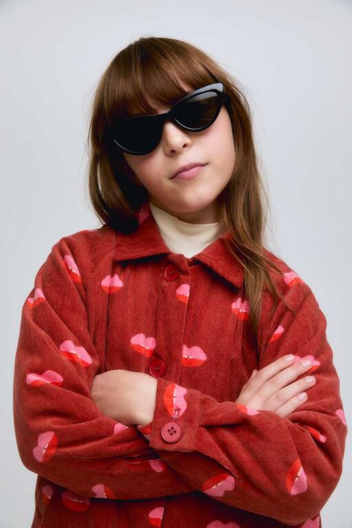 Corduroy Lips Jacket