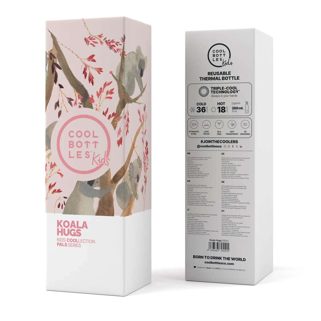Botella térmica 260 ml KOALA HUGS