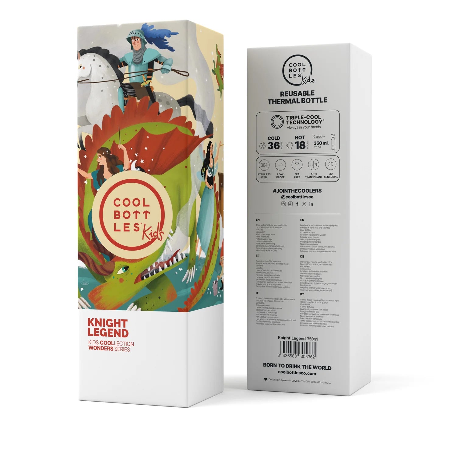 Thermal bottle 350ml POLAR BEAR