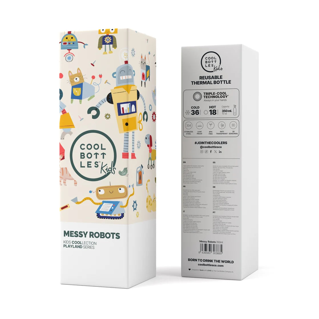 Thermal bottle 350ml ROBOTS