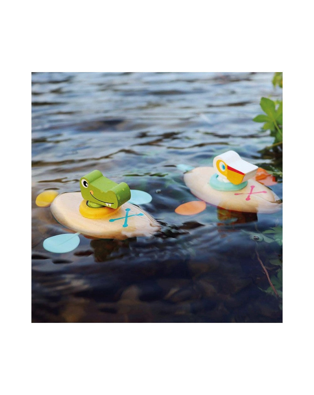 Canoa de madera baño - Andreu Toys