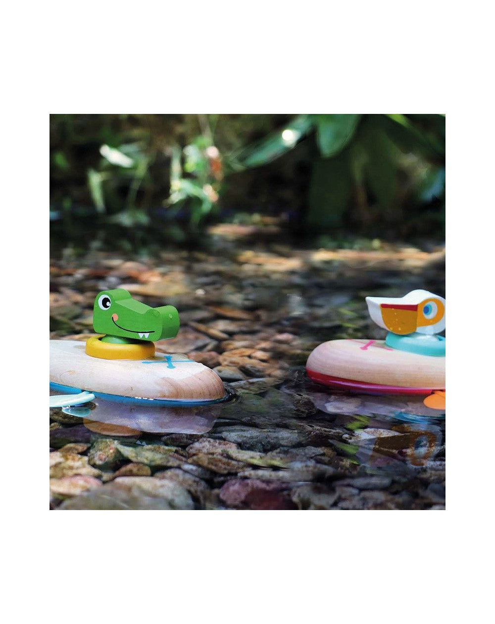 Canoa de madera baño - Andreu Toys