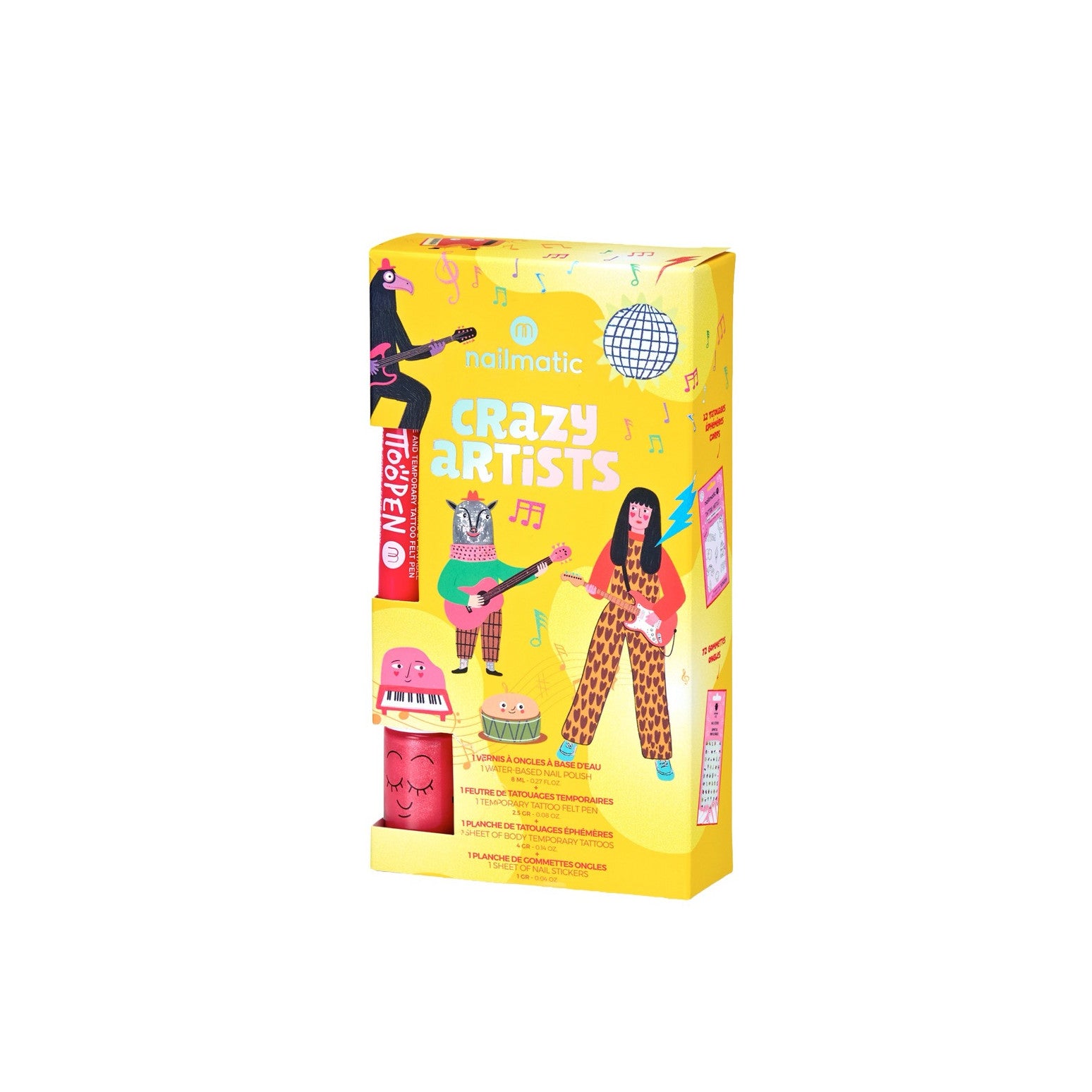 Set cosmética crazy artist