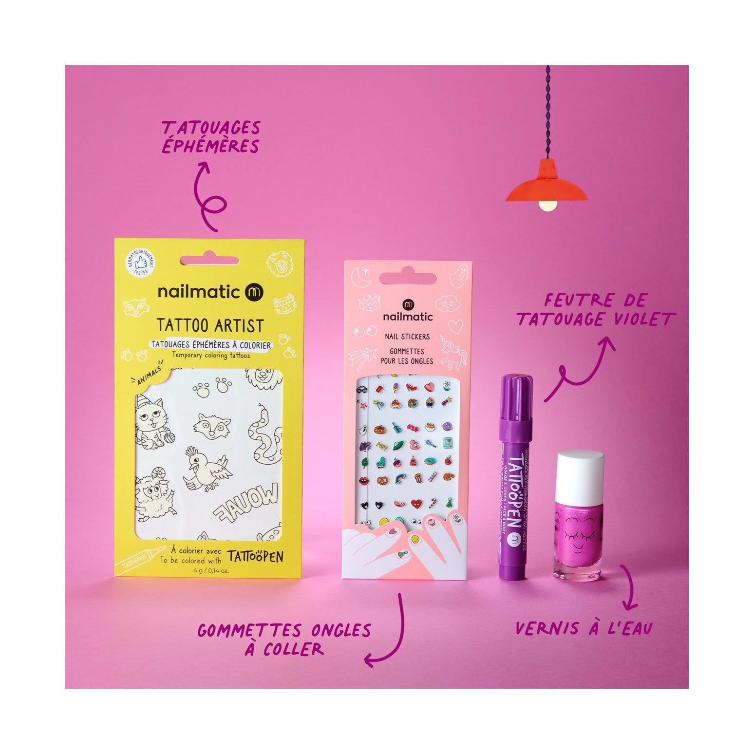 Set cosmética funny artist