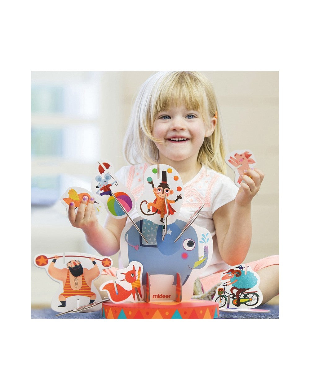 Puzzle Crazy circus - Andreu Toys