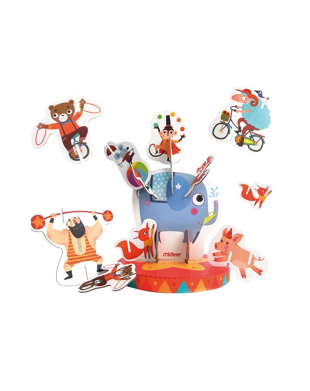 Puzzle Crazy circus - Andreu Toys