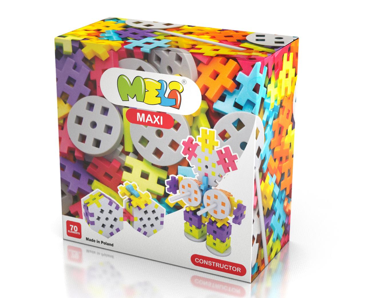 Bloques Meli - Maxi Constructor 70 piezas