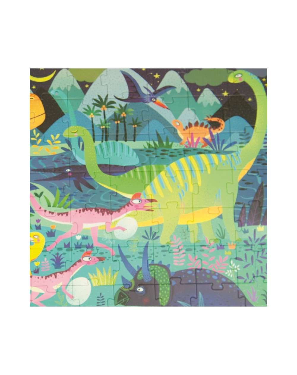 Puzzle Era de los Dinosaurios 104 Piezas