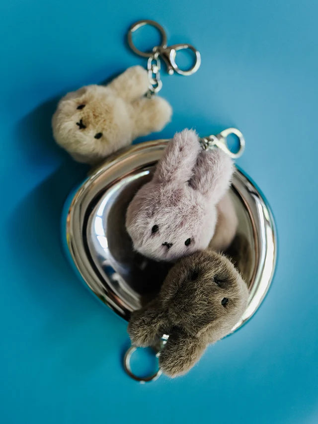 miffy charm keychain eco cream