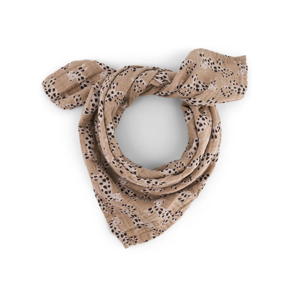 Muselina Estampada Leopardos