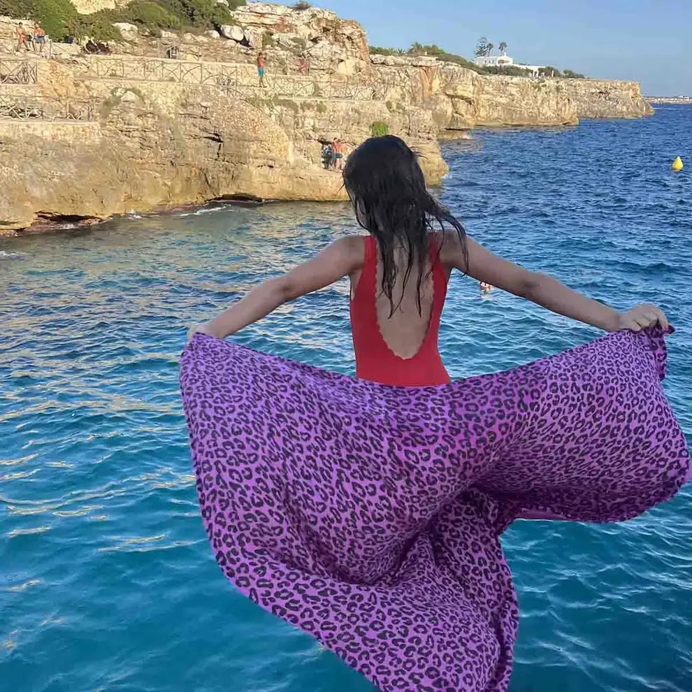 Muselina Estampada Graou Orchid