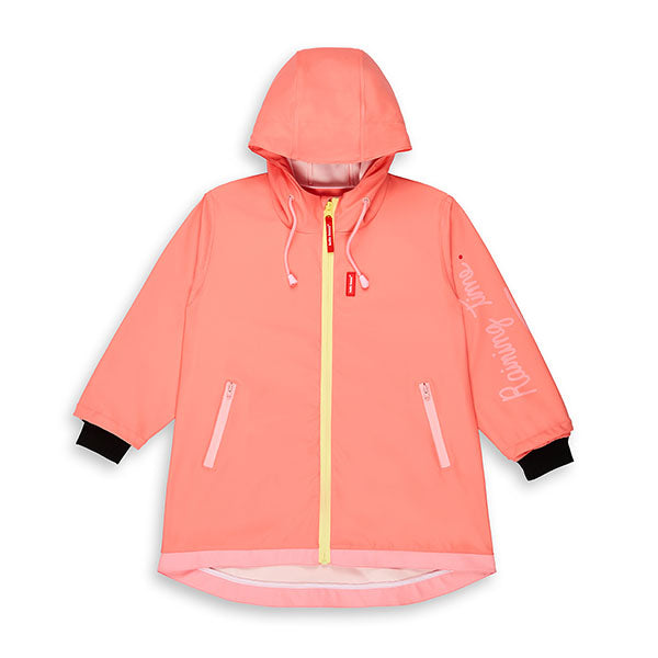 Coral Raincoat