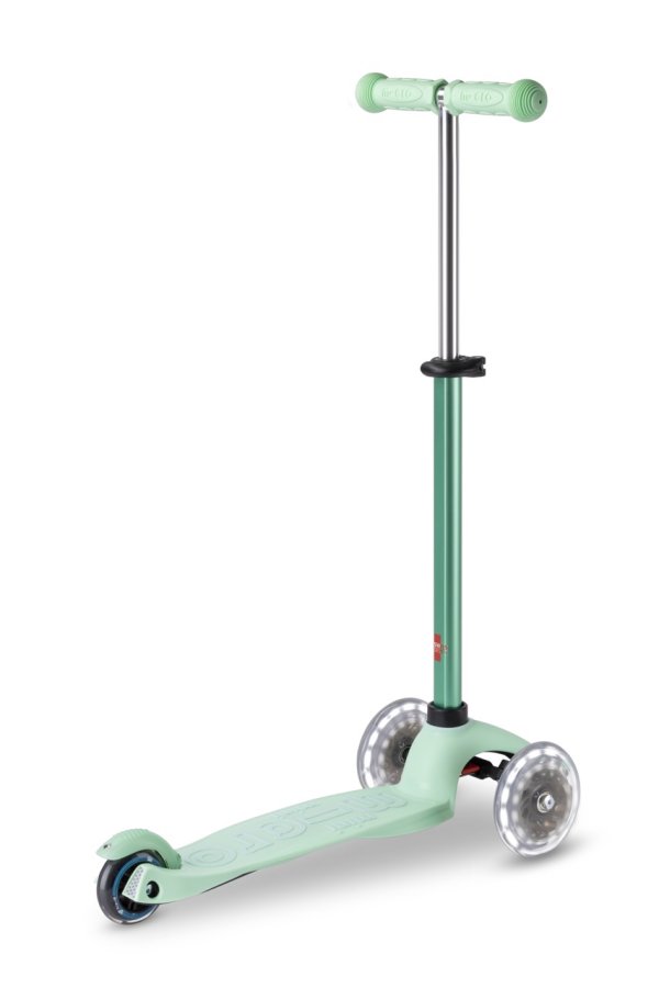 Patinete Mini 4en1 Deluxe LED Menta