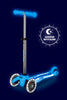 Patinete Mini Deluxe GLOW LED azul ártico