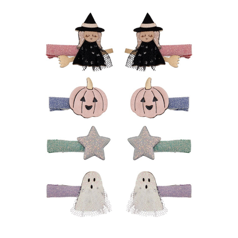Horquillas Halloween brujitas