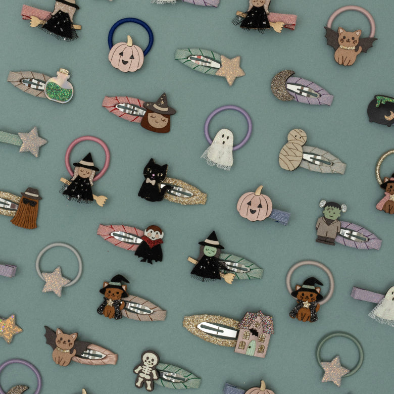 Horquillas Halloween brujitas