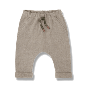 Pantalón de punto arena