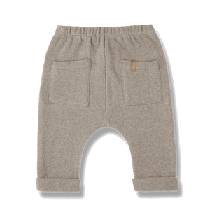 Pantalón de punto arena