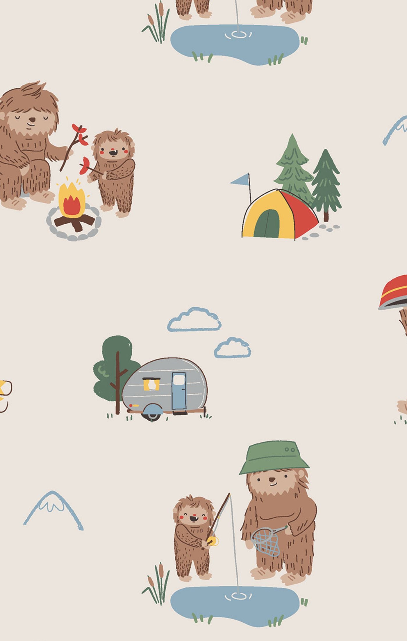 Bigfoot Bamboo Pajamas