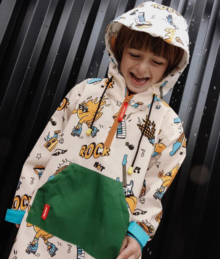 Poncho Impermeable Rock n Fire