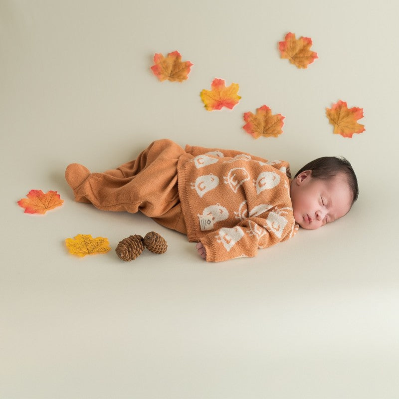 Set Recién Nacido Pájaros Teja