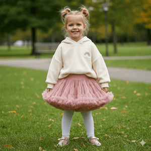 Falda de tul Rosa