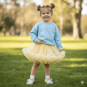 Falda de Tul Amarilla