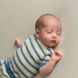 Set Recién Nacido Camiseta y Pantalón Corto – rayas | Micu Micu