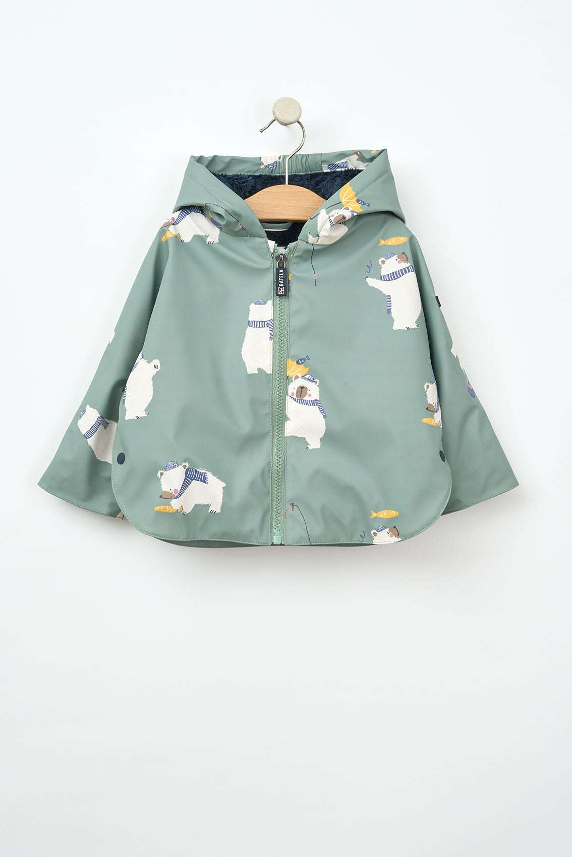 Chubasquero bebé polar osos