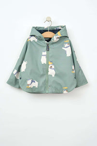 Chubasquero bebé polar osos