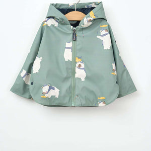 Chubasquero bebé polar osos