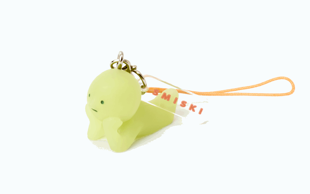 Smiski Strap Serie 2 - Llavero Sorpresa Brilla en la Oscuridad