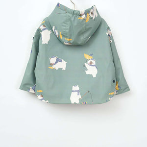 Chubasquero bebé polar osos