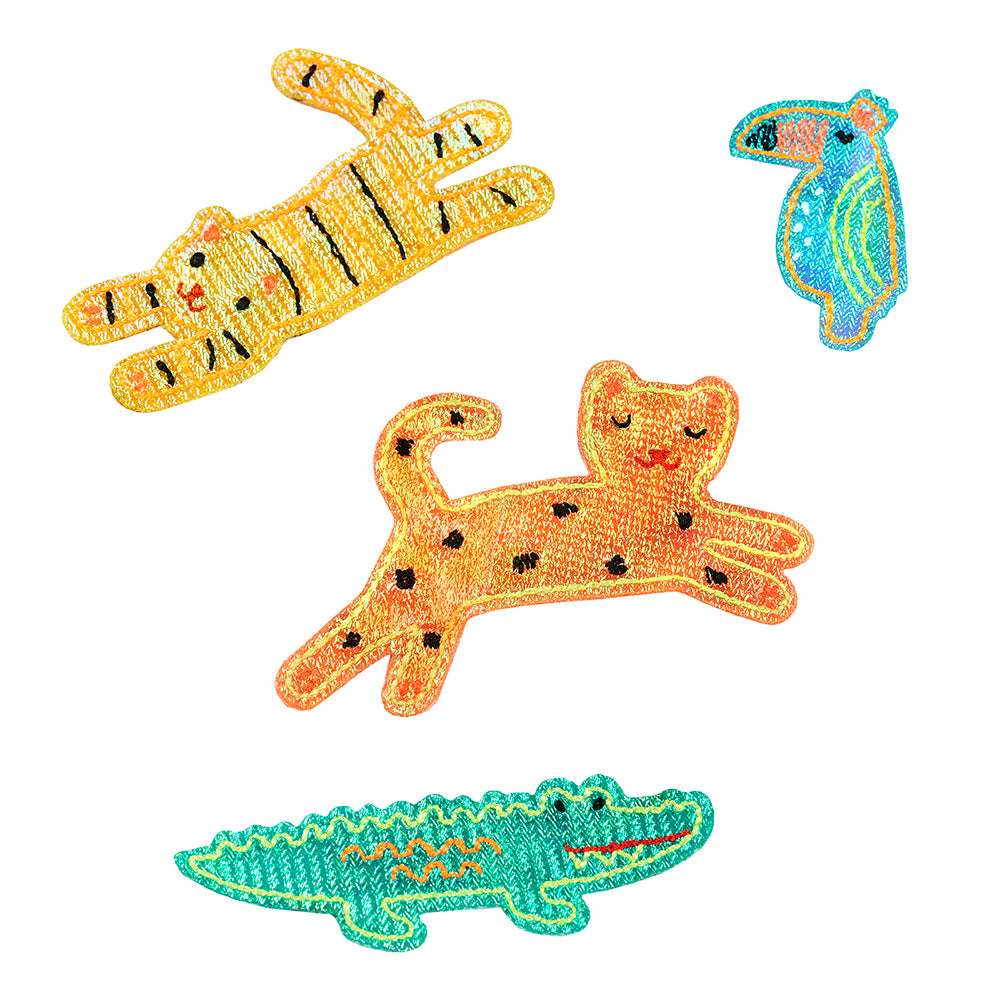 Parches termoadhesivos jungla