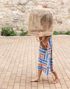 Vestido estampado parada