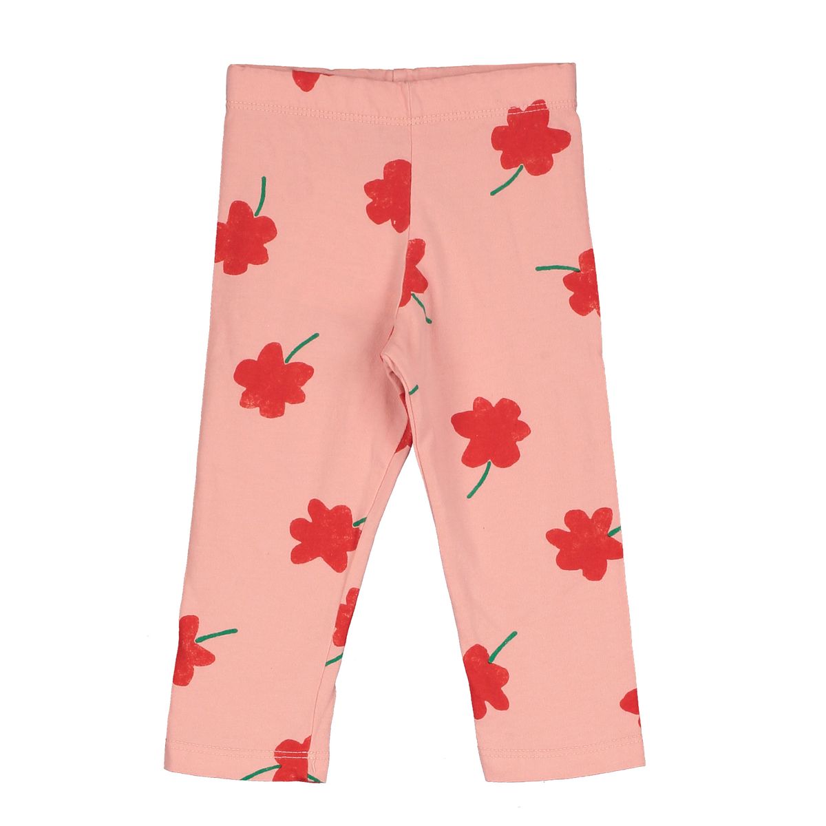 Leggings de bebé poppy rosa