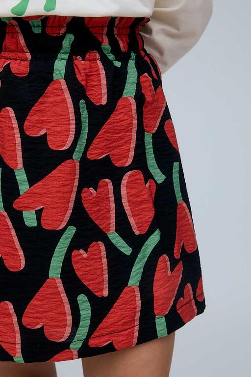 Falda Estampado Ciclamen