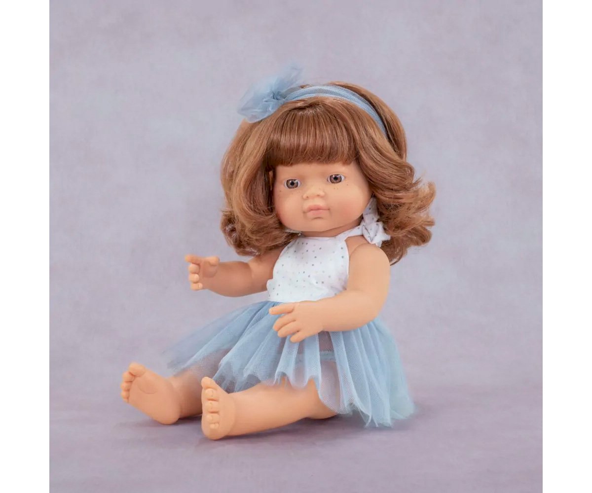 Muñeca pelirroja 38cm