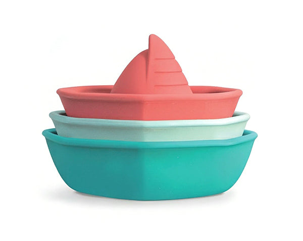 Silicone stacking boats