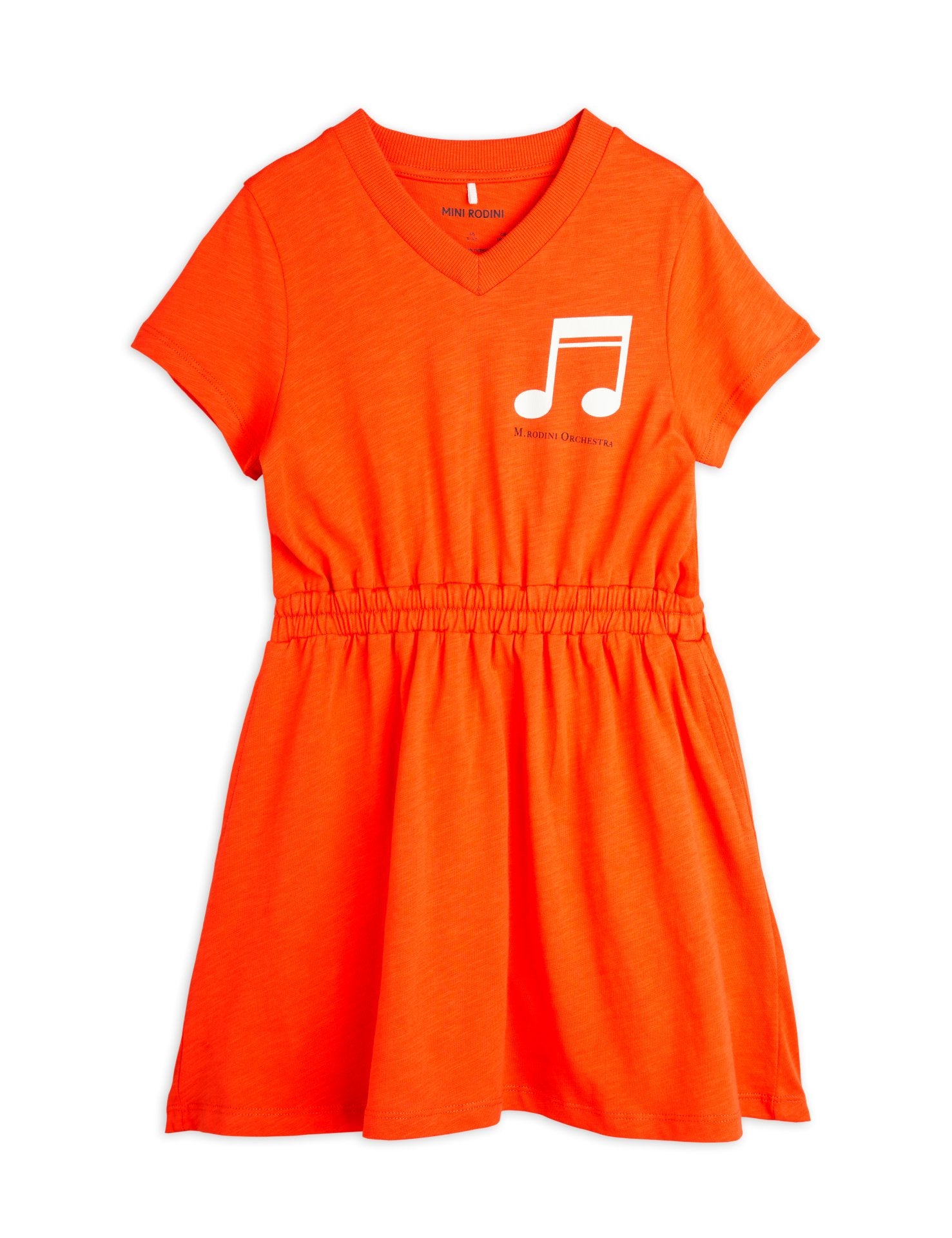 Vestido rojo musical mini rodini