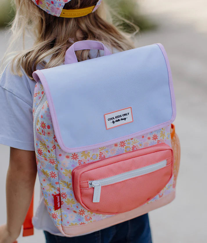 Mochila infantil Retro Flowers