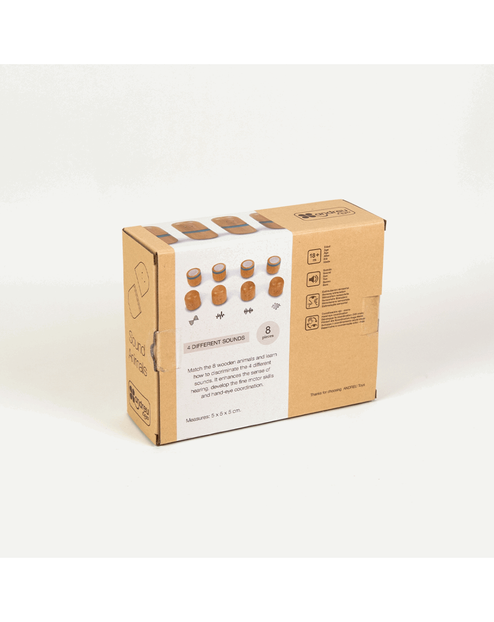 Personajes madera con Sonidos - Andreu Toys