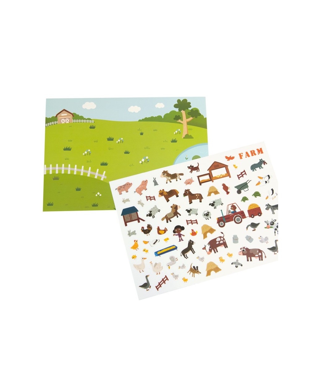 Pegatinas Reutilizables Animales