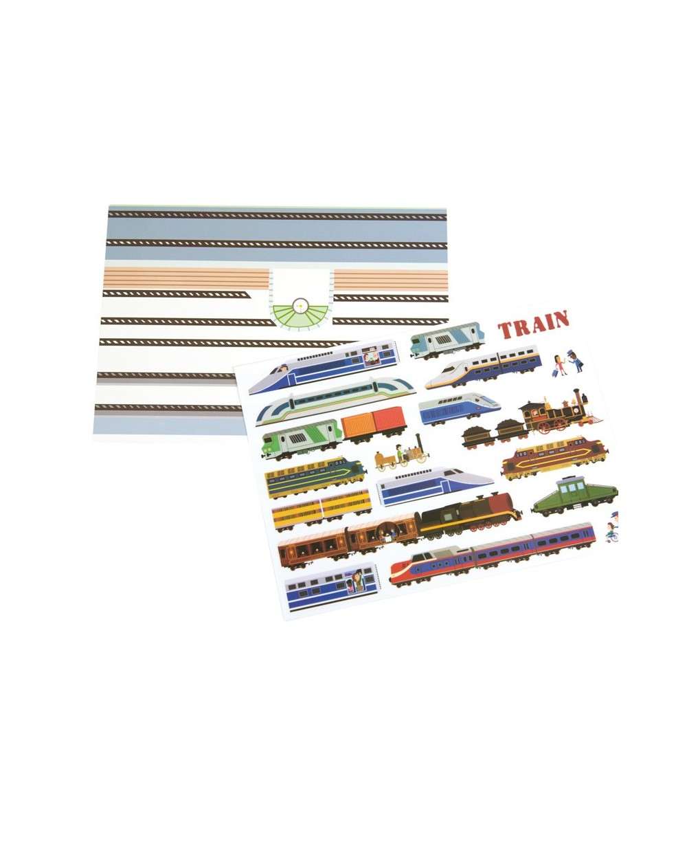 Pegatinas Reutilizables Vehículos Transporte