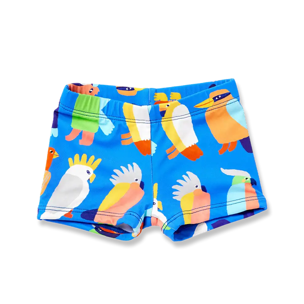 Bañador Elástico Cacatúas