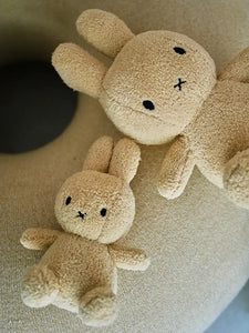 Peluche Miffy terry 23cm beige