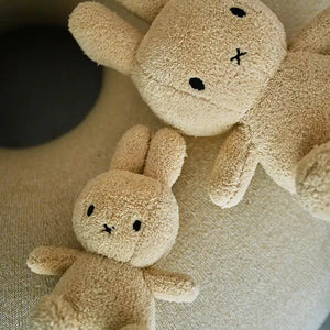 Peluche Miffy terry 23cm beige