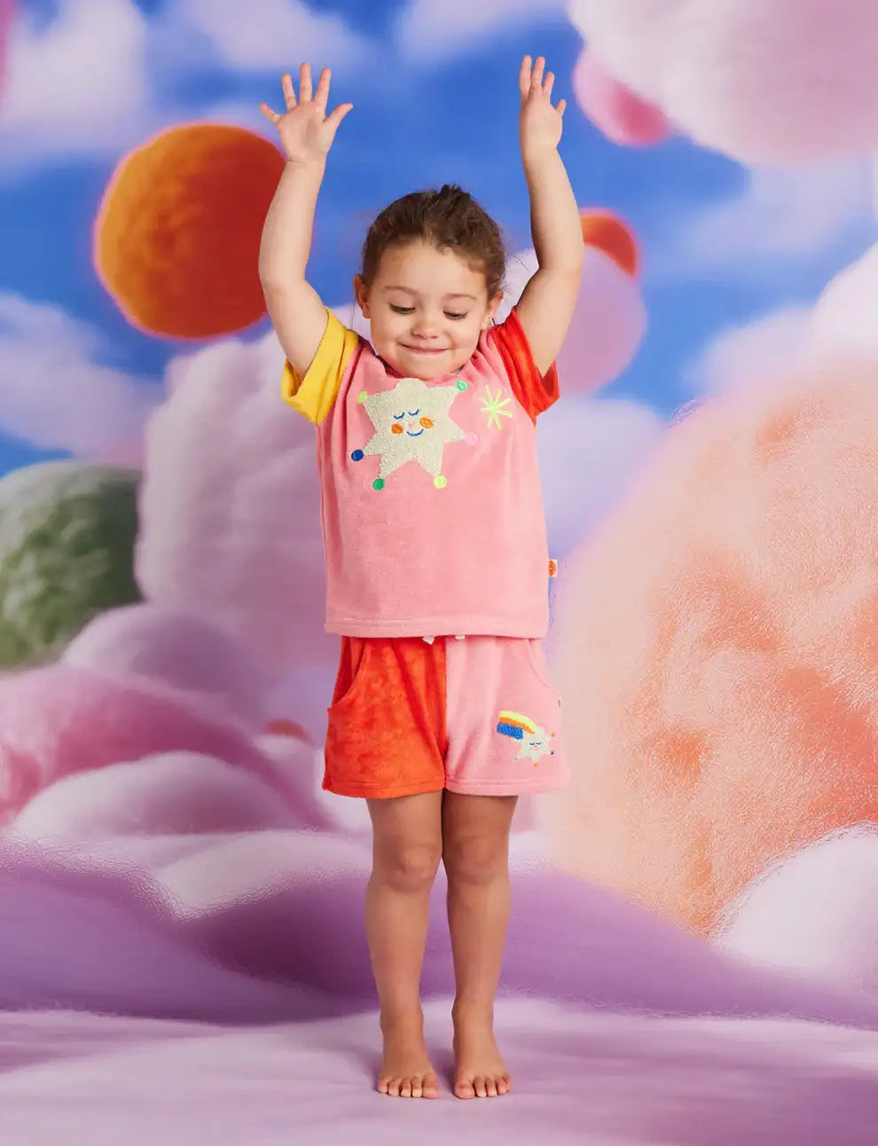Shorts toalla Estrellas